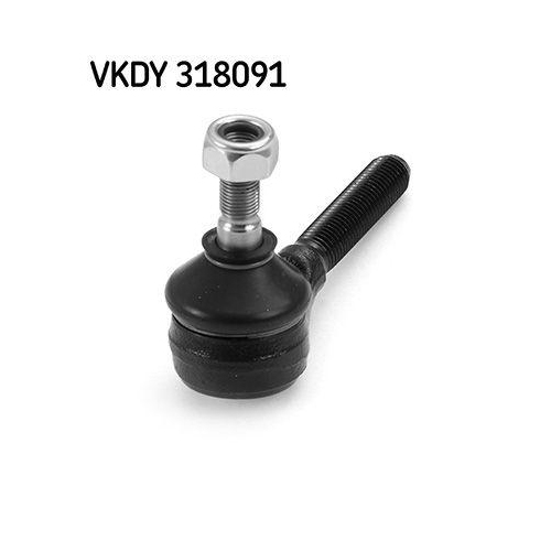 Spurstangenkopf SKF VKDY 318091 f&uuml;r MERCEDES-BENZ, Vorderachse beidseitig