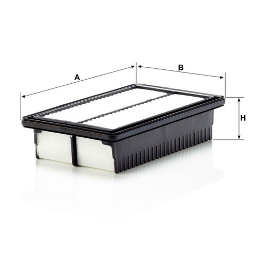Luftfilter MANN-FILTER C 25 002 f&uuml;r HYUNDAI