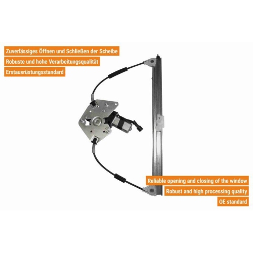 Fensterheber VAICO V46-0495 Original VAICO Qualität für RENAULT, vorne rechts
