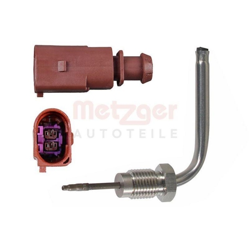 Sensor, Abgastemperatur METZGER 08941146 f&uuml;r SEAT VW, nach Katalysator