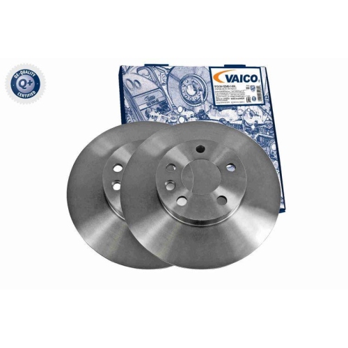 VAICO V10-80075 2 St&uuml;ck Bremsscheiben Q+, Erstausr&uuml;sterqualit&auml;t f&uuml;r AUDI FORD SEAT SKODA