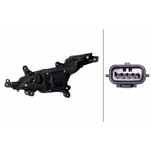 HELLA Tagfahrleuchte 2PT 015 212-021 f&uuml;r RENAULT, rechts