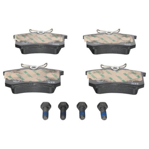 Bremsbelagsatz, Scheibenbremse ATE 13.0460-2819.2 f&uuml;r CITRO&Euml;N FIAT FORD PEUGEOT