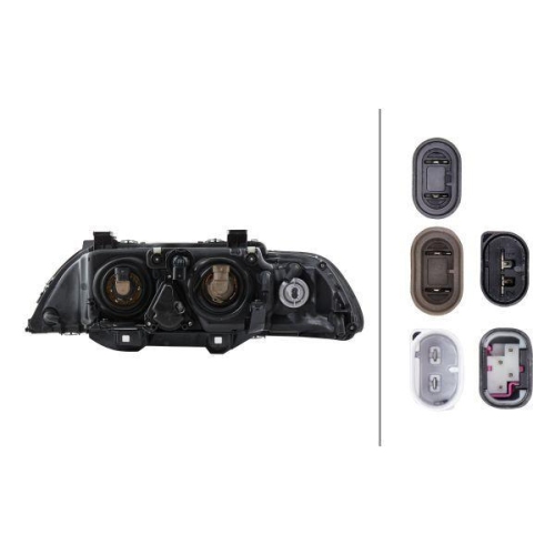 HELLA Hauptscheinwerfer 1LL 008 053-601 f&uuml;r BMW, rechts