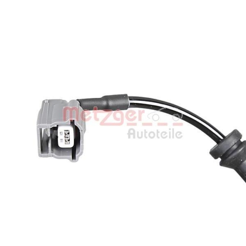 Sensor, Raddrehzahl METZGER 09001247 f&uuml;r NISSAN, Vorderachse