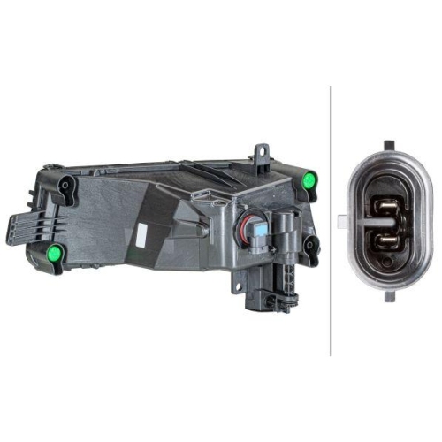 HELLA Nebelscheinwerfer 1NG 354 843-061 für VW, rechts