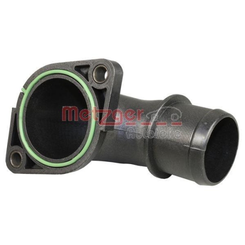 Saugrohr, Luftversorgung METZGER 2400542 f&uuml;r NISSAN, Ladeluftk&uuml;hler, rechts