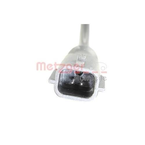Sensor, Raddrehzahl METZGER 09001250 f&uuml;r RENAULT, Vorderachse