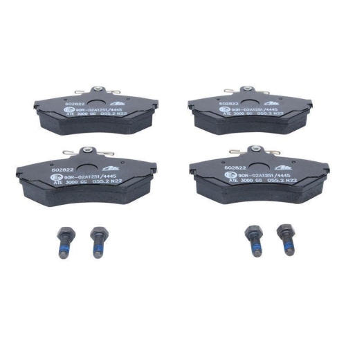 Bremsbelagsatz, Scheibenbremse ATE 13.0460-2822.2 f&uuml;r VAG, Vorderachse