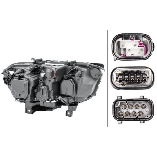 HELLA Hauptscheinwerfer 1LL 158 085-011 für BMW, links