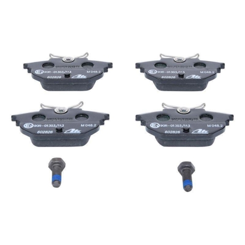 Bremsbelagsatz, Scheibenbremse ATE 13.0460-2826.2 f&uuml;r FIAT, Hinterachse