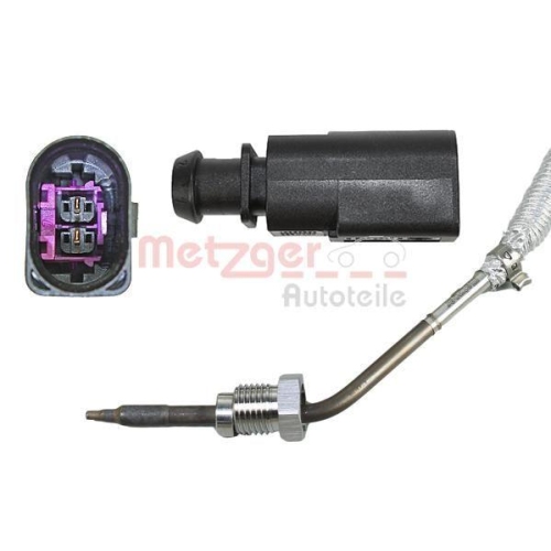Sensor, Abgastemperatur METZGER 0894565 f&uuml;r SEAT SKODA, nach Ru&szlig;partikelfilter