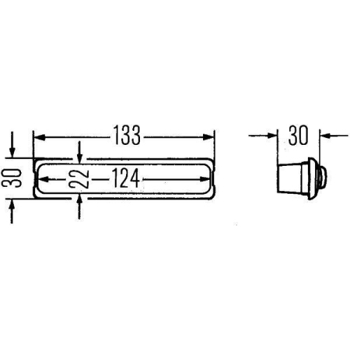 HELLA Innenraumleuchte 2JA 001 357-037 für MERCEDES-BENZ JOHN DEERE