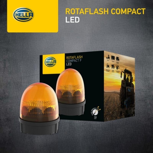 HELLA Blitz-Kennleuchte 2XD 013 878-001 f&uuml;r IVECO VOLVO FENDT AGCO