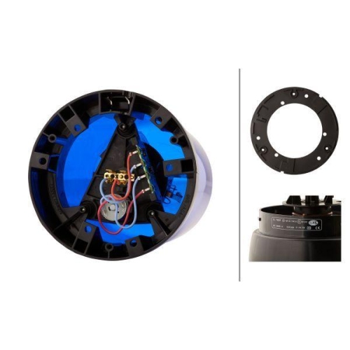 HELLA Rundumkennleuchte 2RL 008 061-011 KL 7000 f&uuml;r DAF IVECO MAN VAN HOOL