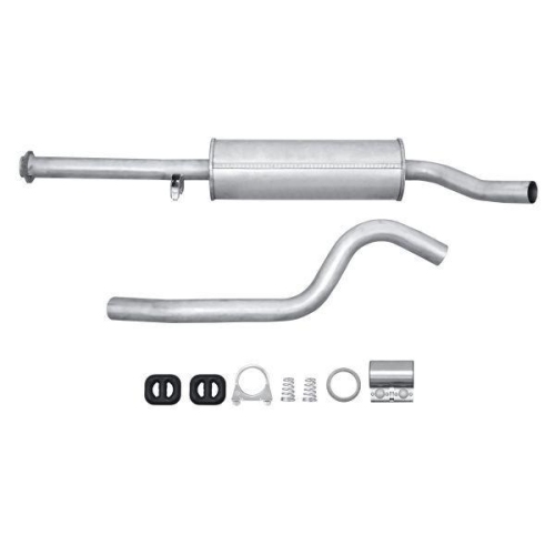 HELLA Mittelschalldämpfer 8LC 366 024-541 Easy2Fit –