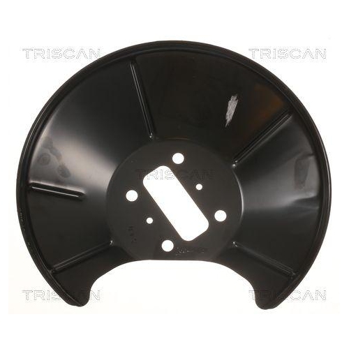 Spritzblech, Bremsscheibe TRISCAN 8125 16202 f&uuml;r FORD, Hinterachse rechts