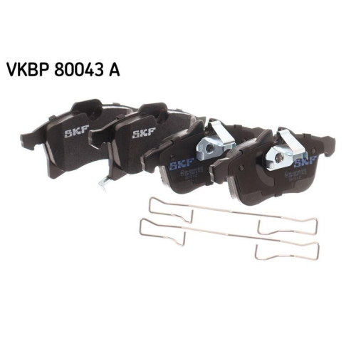Bremsbelagsatz, Scheibenbremse SKF VKBP 80043 A f&uuml;r OPEL VAUXHALL CHEVROLET