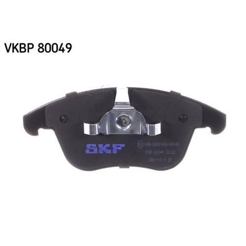 Bremsbelagsatz, Scheibenbremse SKF VKBP 80049 f&uuml;r FORD MG VOLVO LAND ROVER