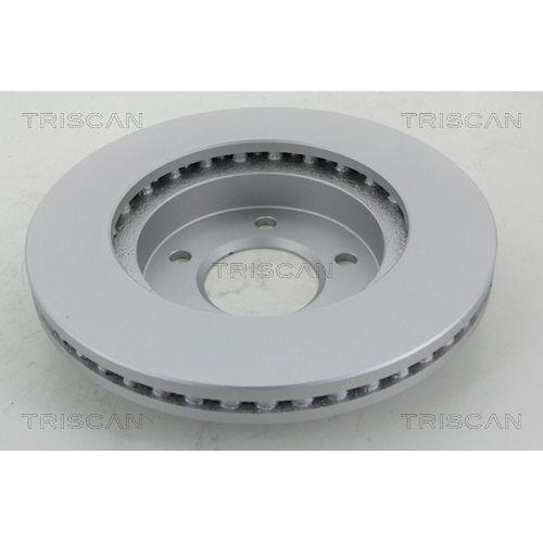 TRISCAN 8120 101116C 2 St&uuml;ck Bremsscheiben COATED f&uuml;r CHRYSLER, Vorderachse
