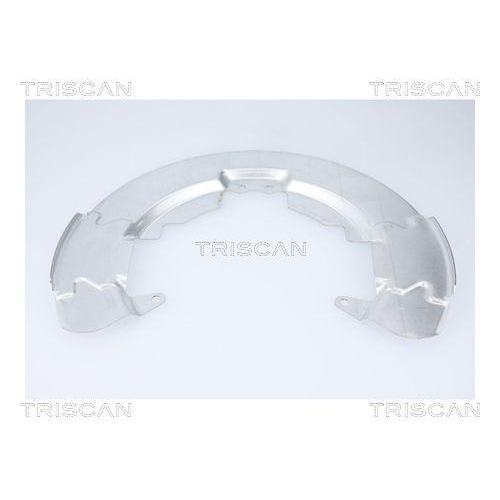 Spritzblech, Bremsscheibe TRISCAN 8125 16204 f&uuml;r FORD VOLVO, Vorderachse