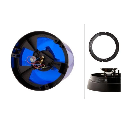 HELLA Rundumkennleuchte 2RL 008 065-001 KL 8000 f&uuml;r IVECO VAN HOOL VW ZIEGLER