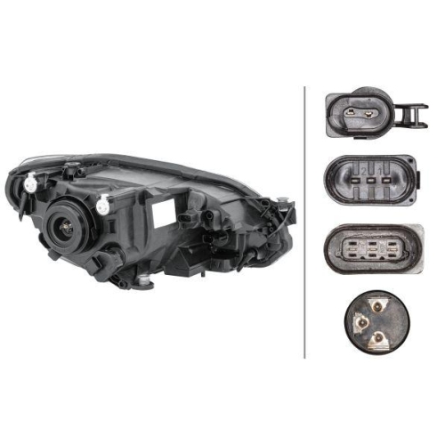 HELLA Hauptscheinwerfer 1LL 012 644-031 f&uuml;r VW, links