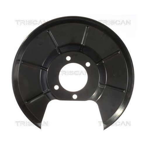 Spritzblech, Bremsscheibe TRISCAN 8125 16205 f&uuml;r FORD, Hinterachse links