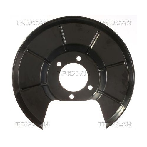 Spritzblech, Bremsscheibe TRISCAN 8125 16206 f&uuml;r FORD, Hinterachse rechts