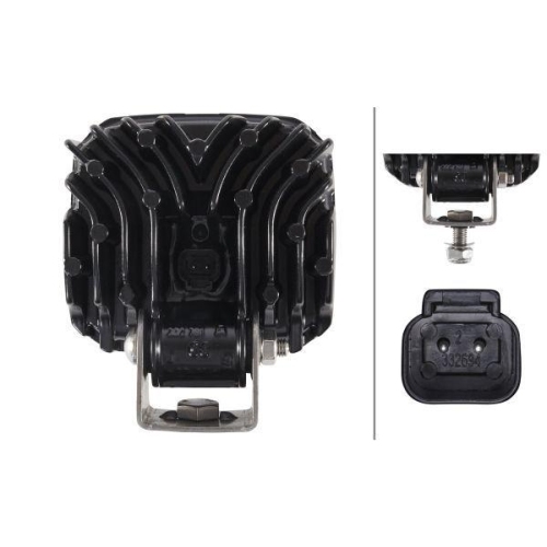 HELLA Arbeitsscheinwerfer 1GA 995 506-051 für KÄSSBOHRER KRAMER