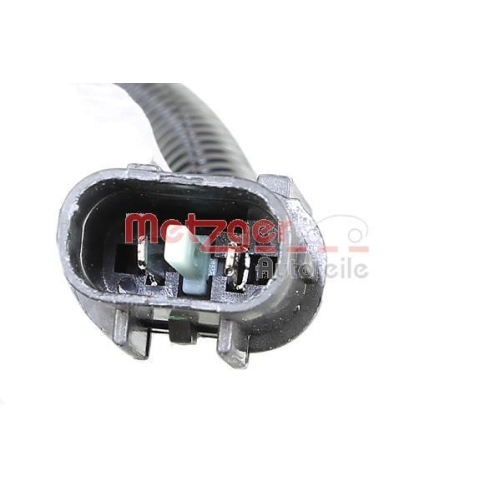 Sensor, Raddrehzahl METZGER 09001259 f&uuml;r HYUNDAI, Vorderachse links