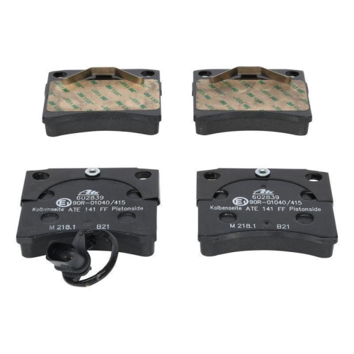 Bremsbelagsatz, Scheibenbremse ATE 13.0460-2839.2 f&uuml;r VAG, Vorderachse