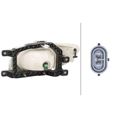 HELLA Nebelscheinwerfer 1ND 010 223-321 f&uuml;r DAF, rechts