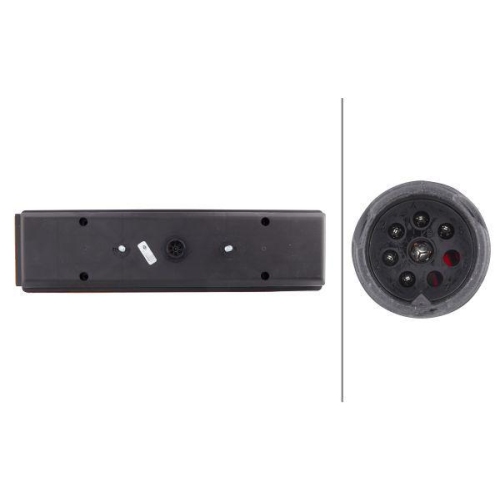 HELLA Heckleuchte 2VP 007 323-111 für MAN FAUN, links