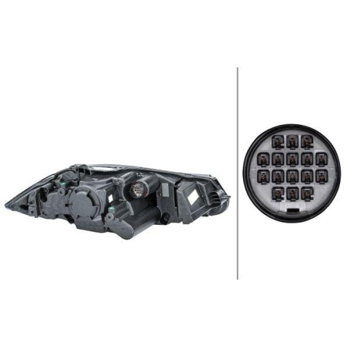 HELLA Hauptscheinwerfer 1ZS 354 815-011 f&uuml;r JAGUAR, links