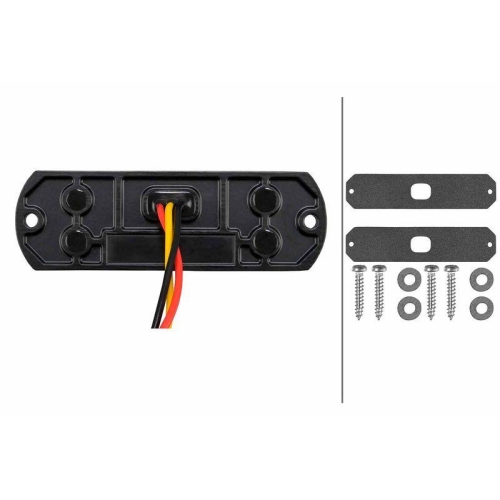HELLA 2XD 014 561-801 Blitz-Kennleuchte f&uuml;r