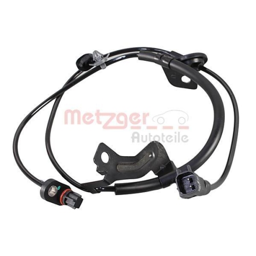 Sensor, Raddrehzahl METZGER 09001262 f&uuml;r MITSUBISHI, Hinterachse rechts