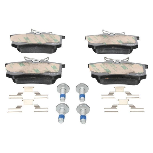Bremsbelagsatz, Scheibenbremse ATE 13.0460-2845.2 f&uuml;r RENAULT, Hinterachse