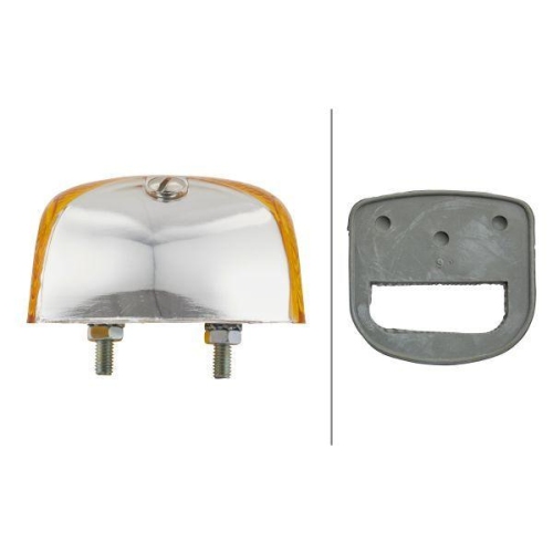 HELLA Blinkleuchte 2BA 001 244-001 für FENDT AGCO, hinten, vorne