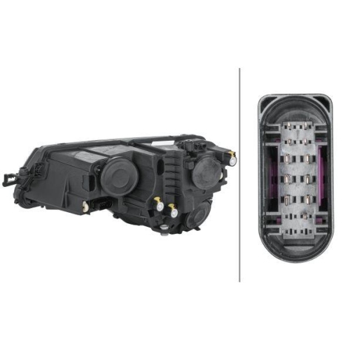 HELLA Hauptscheinwerfer 1LG 354 855-081 für SKODA, rechts