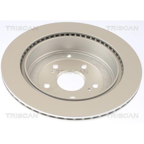 TRISCAN 8120 69124C 2 St&uuml;ck Bremsscheiben COATED f&uuml;r SUZUKI, Hinterachse
