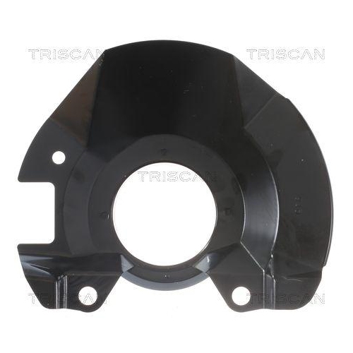 Spritzblech, Bremsscheibe TRISCAN 8125 18107 f&uuml;r HYUNDAI KIA, Vorderachse links