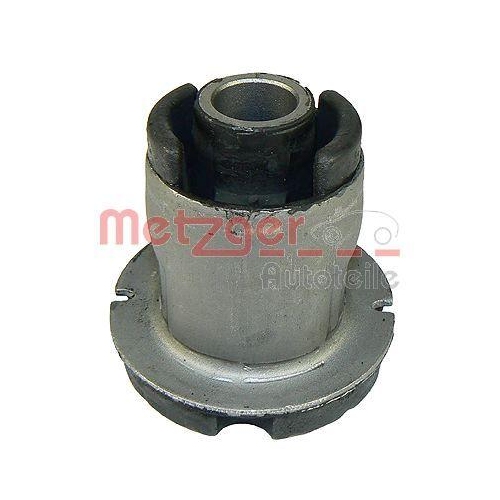 Lagerung, Achsk&ouml;rper METZGER 52058809 f&uuml;r PEUGEOT, Hinterachse links, vorne