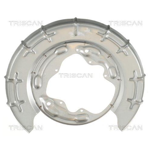 Spritzblech, Bremsscheibe TRISCAN 8125 18205 f&uuml;r HYUNDAI KIA, Hinterachse links