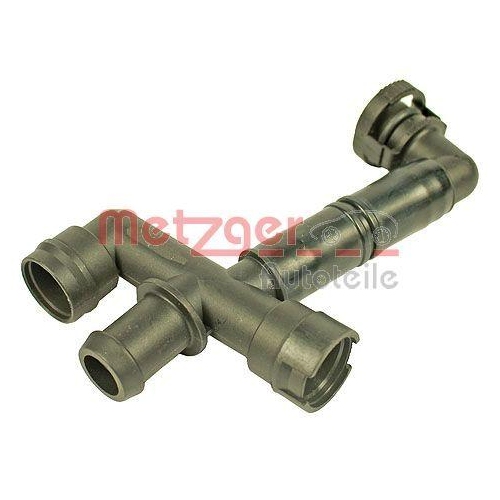 Schlauch, Kurbelgeh&auml;useentl&uuml;ftung METZGER 2380008 f&uuml;r VAG