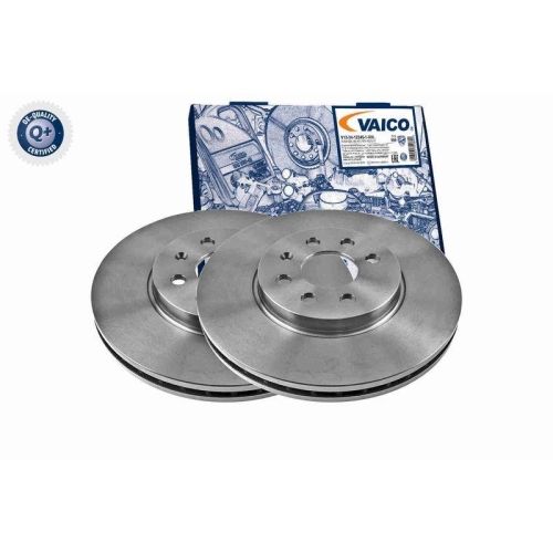 VAICO V40-80049 2 St&uuml;ck Bremsscheiben Q+, Erstausr&uuml;sterqualit&auml;t f&uuml;r OPEL PEUGEOT VAUXHALL