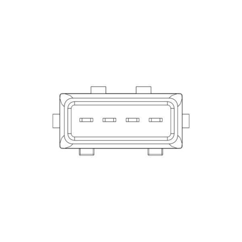 Luftmassenmesser NTK 92343 für OPEL CHEVROLET DAEWOO GENERAL MOTORS PONTIAC