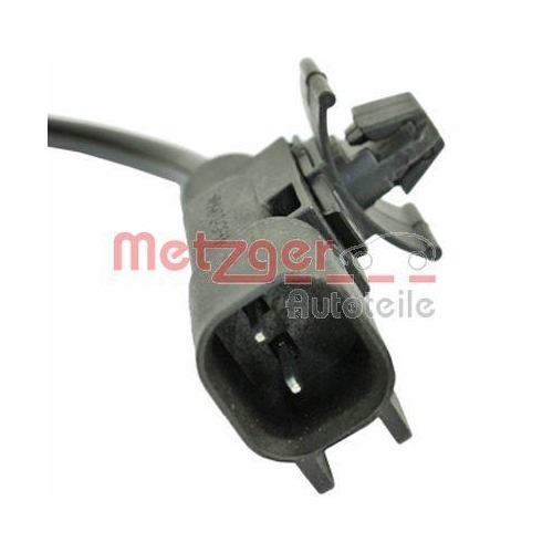 Sensor, Raddrehzahl METZGER 0900836 f&uuml;r OPEL, Hinterachse