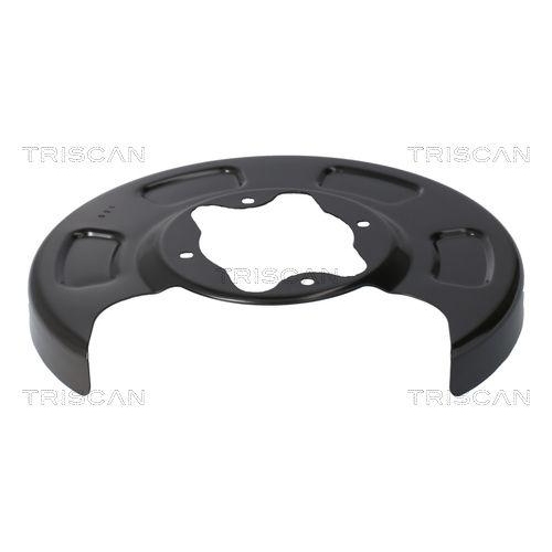 Spritzblech, Bremsscheibe TRISCAN 8125 18207 f&uuml;r HYUNDAI KIA, Hinterachse links