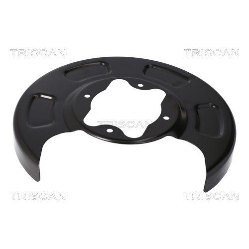 Spritzblech, Bremsscheibe TRISCAN 8125 18208 für HYUNDAI KIA, Hinterachse rechts